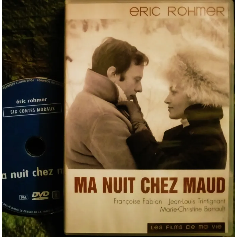 Ma nuit chez Maud - Éric Rohmer - Jean-Louis Trintignant Film DVD 1969