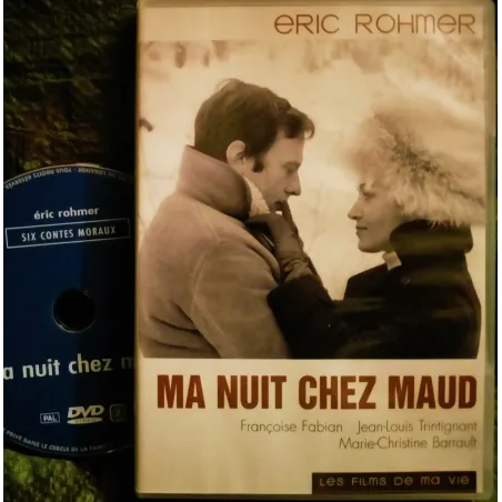 Ma nuit chez Maud - Éric Rohmer - Jean-Louis Trintignant Film DVD 1969