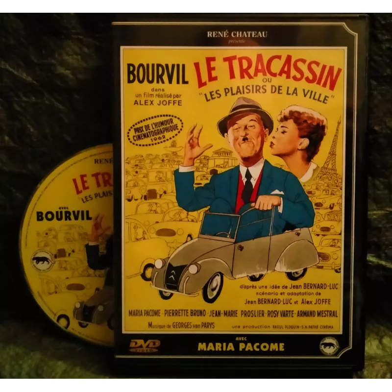 Le Tracassin -  Alex Joffé - Bourvil Film DVD 1961