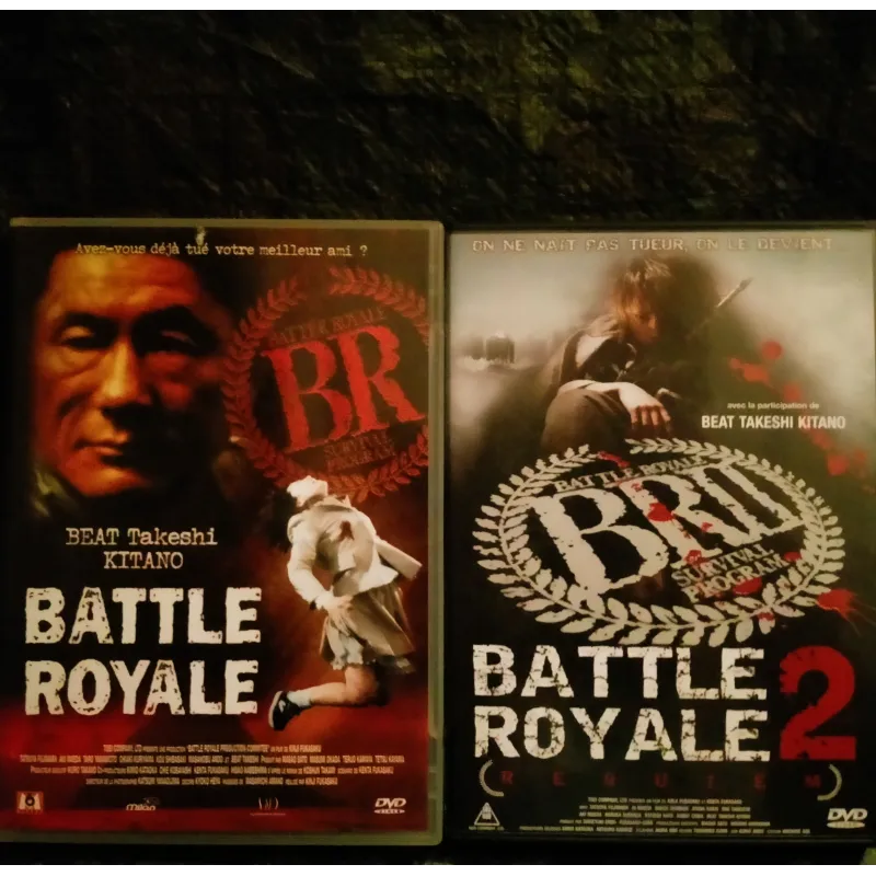 Battle royale 1 et 2 - Pack 2 Films DVD Takeshi Kitano