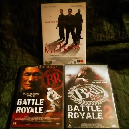 Takeshi Kitano Pack 2 ou 3 Films DVD Battle royale Battle royale 2 Aniki mon frère