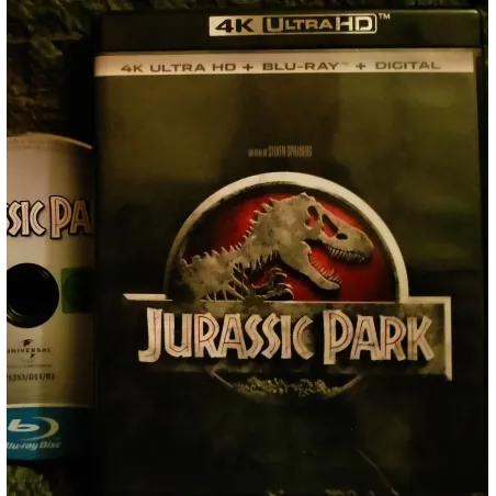 Jurassic Park - Spielberg - Sam Neill  Film Blu-ray Ultra HD 4K 1993