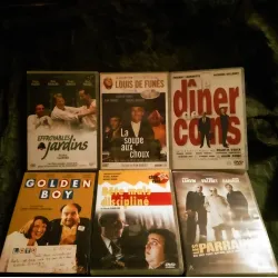 Jacques Villeret Pack 6 Films DVD La soupe aux choux Bête mais discipliné Effroyables jardins Le dîner de cons