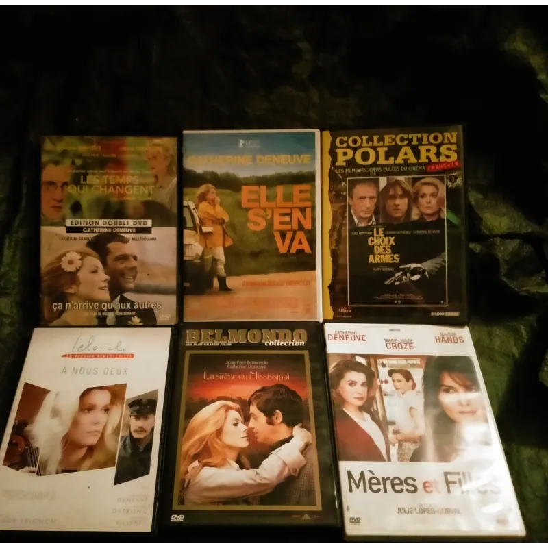 Catherine Deneuve Pack 7 Films DVD La sirène du Mississippi
Le choix des armes Mères et filles