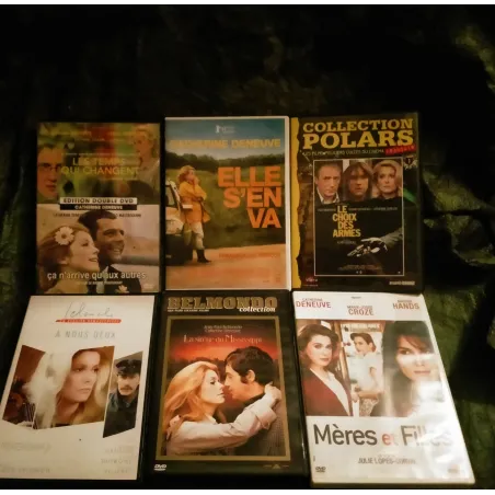Catherine Deneuve Pack 7 Films DVD La sirène du Mississippi
Le choix des armes Mères et filles