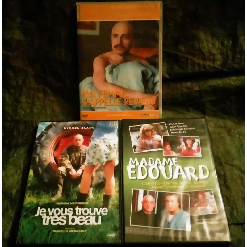 Michel Blanc Pack 3 Films DVD Ma femme s'appelle Reviens Madame Edouard Je vous trouve très beau