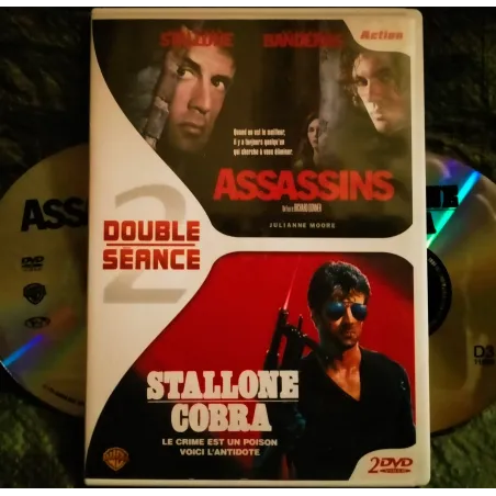 Cobra + Assassins  édition Double séance 2 Films DVD Sylvester Stallone