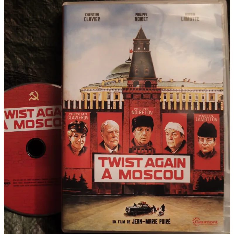 Twist again à Moscou - Poiré Noiret Clavier Lamotte Blier Film DVD VF 1986