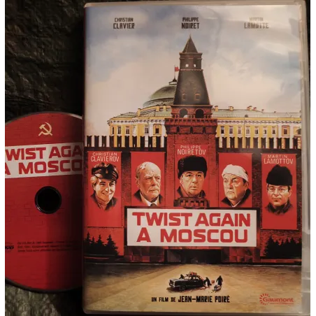 Twist again à Moscou - Jean-Marie Poiré - Philippe Noiret  - Christian Clavier - Martin Lamotte - Bernard Blier  Film DVD 1986