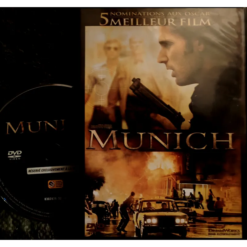 DVD Munich - Spielberg - Bana - Craig - Kassovitz Film 2005