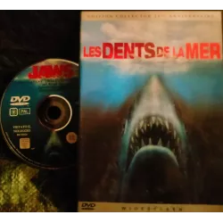 DVD Les dents de la mer Spielberg Scheider Dreyfuss Film 1975 Collector 25ème anniversaire