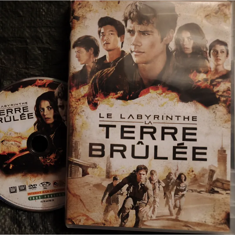 DVD Labyrinthe 2 Terre brûlée - Wes Ball Dylan O'Brien Film 2015