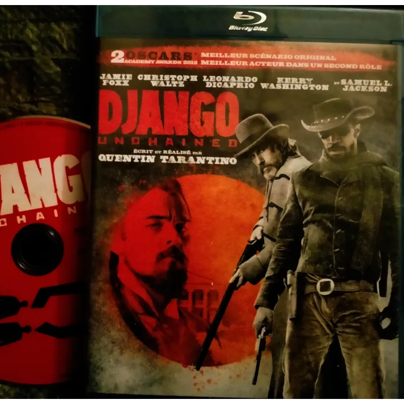 Blu-ray Django unchained - Quentin Tarantino - Jamie Foxx - Leonardo DiCaprio - Samuel L. Jackson Film