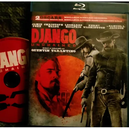 Blu-ray Django unchained - Quentin Tarantino - Jamie Foxx - Leonardo DiCaprio - Samuel L. Jackson Film