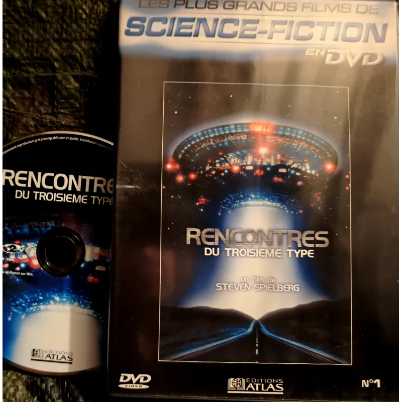 DVD Rencontres du troisième type - Spielberg Dreyfuss Truffaut Film 1977