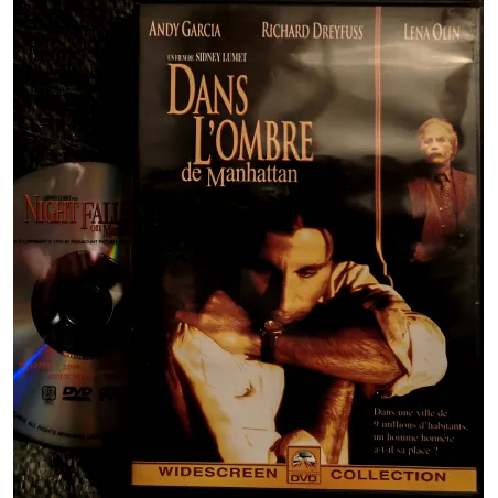 DVD Dans l'ombre de Manhattan - Lumet Dreyfuss García Film 1997