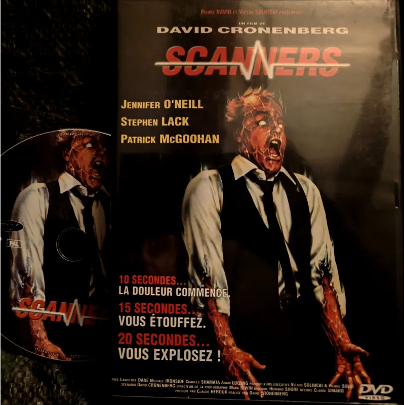 DVD Scanners - David Cronenberg Lack Film 1981