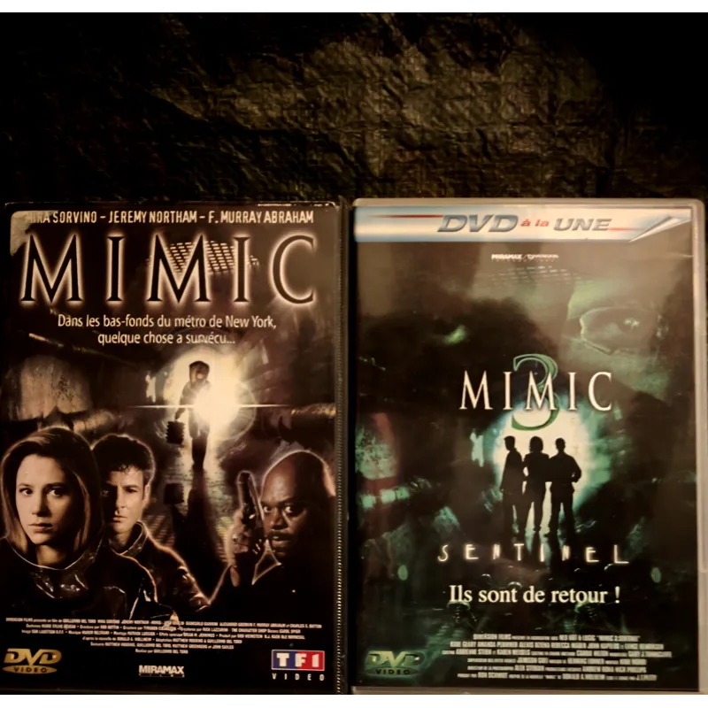 Pack 2 Films DVD Mimic 1 et 3 - Guillermo del Toro Brolin