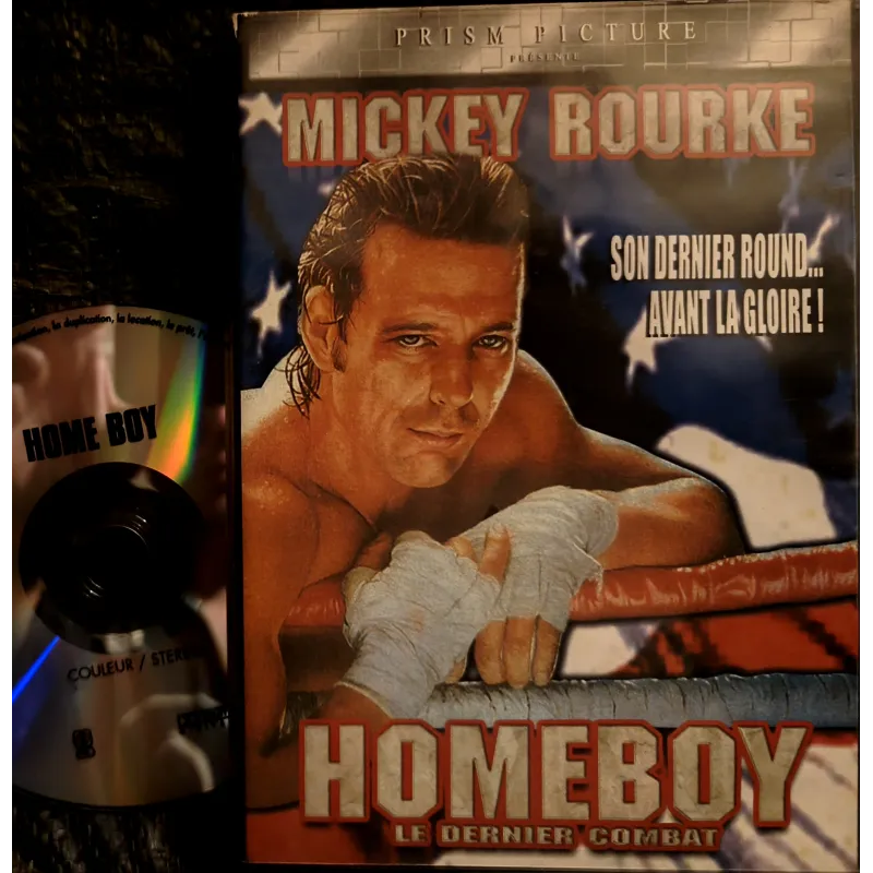 DVD Homeboy le dernier combat - Seresin Rourke Walken Film 1988