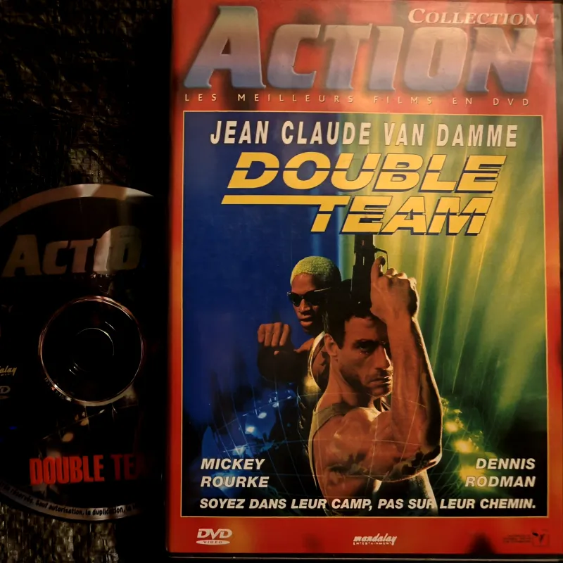 DVD Double team - Hark Rourke Van Damme Film 1997