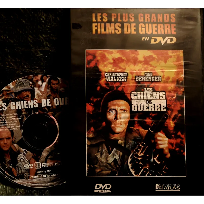 DVD Les chiens de guerre - Irvin Berenger Walken Film 1990