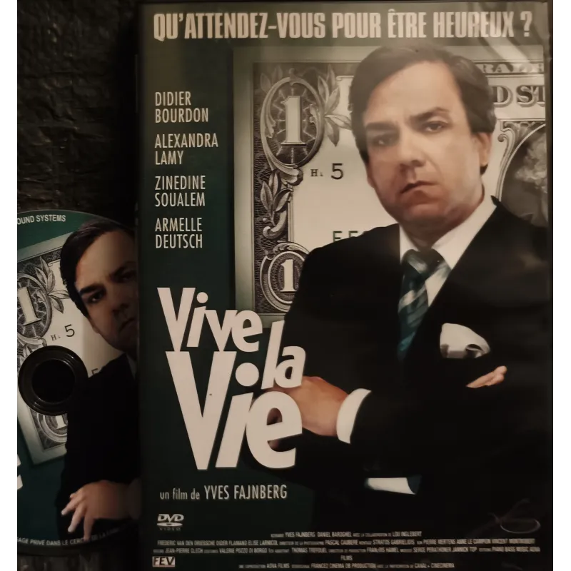 DVD Vive la vie - Fajnberg Bourdon Lamy Film 2005