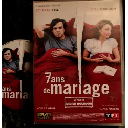 DVD 7 ans de mariage - Bourdon Frot Film 2003