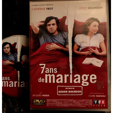 DVD 7 ans de mariage - Bourdon Frot Film 2003