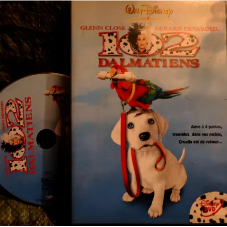 DVD 102 Dalmatiens - Lima Close Depardieu Film 2000