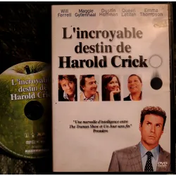 DVD L'incroyable destin de Harold Crick - Forster Hoffman Thompson Film 2006