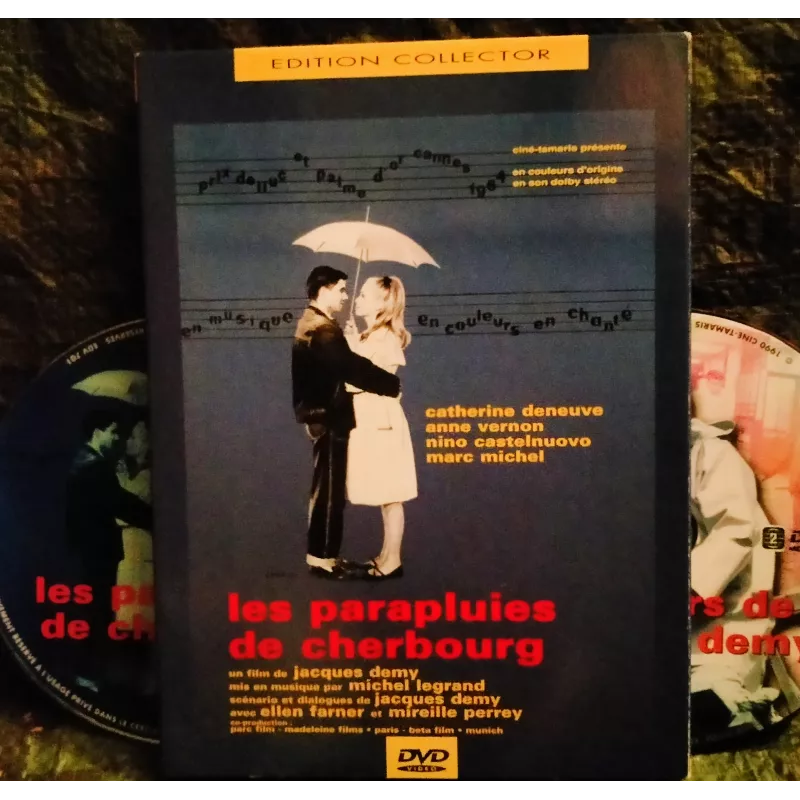 Les parapluies de Cherbourg - Jacques Demy - Catherine Deneuve Coffret Film 2 DVD 1964