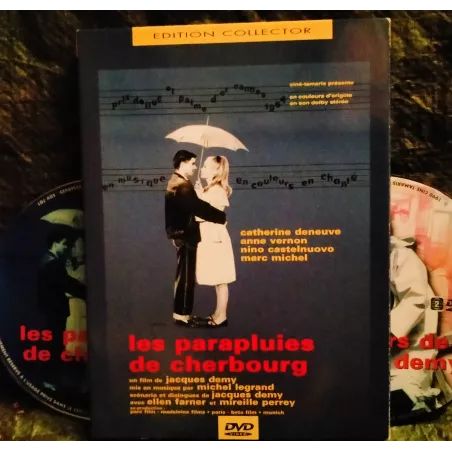 Les parapluies de Cherbourg - Jacques Demy - Catherine Deneuve Coffret Film 2 DVD 1964
