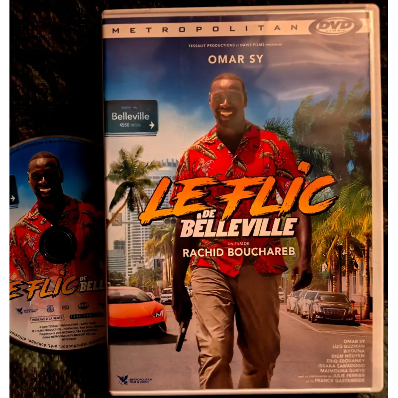 DVD Le flic de Belleville - Bouchareb Gastambide Omar Sy Film 2018