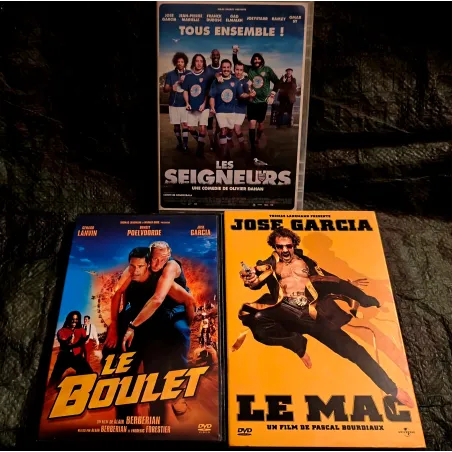 DVD José Garcia Pack 3 Films Le Mac Le boulet Les seigneurs