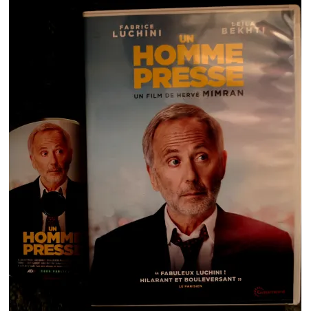 DVD Un homme pressé - Fabrice Luchini Bekhti Film 2018