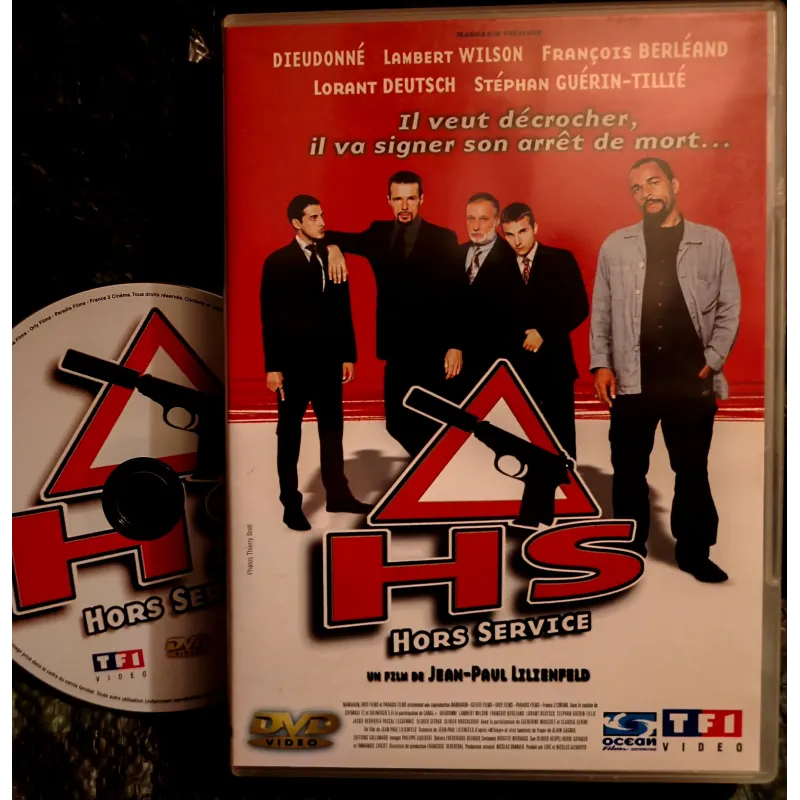 DVD HS Hors Service - Lilienfeld Dieudonné Deutsch Berléand Wilson Film 2001