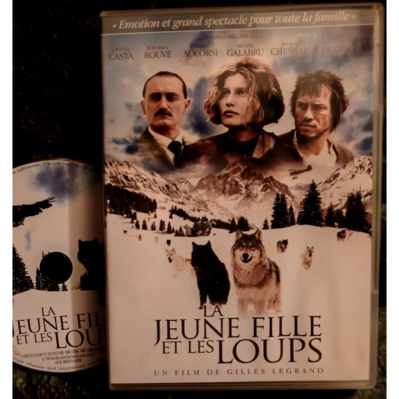 DVD La jeune fille et les loups - Legrand Casta Deutsch Rouve Galabru Chesnais Film 2008