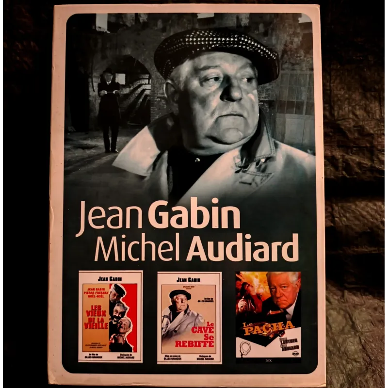 DVD Jean Gabin Michel Audiard Coffret 3 Films Les vieux de la vieille + Le cave se rebiffe + Le Pacha