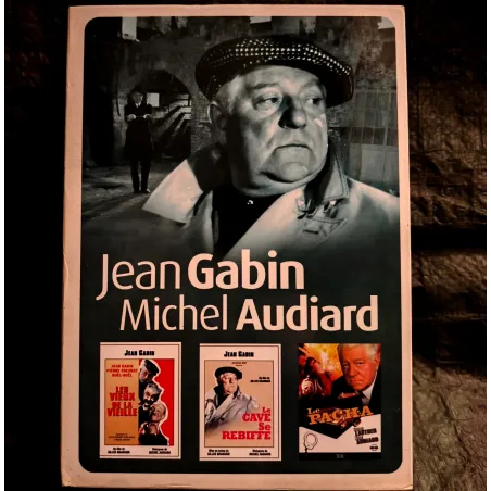 DVD Jean Gabin Michel Audiard Coffret 3 Films Les vieux de la vieille + Le cave se rebiffe + Le Pacha