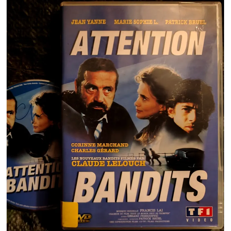 DVD Attention bandits - Lelouch Jean Yanne Bruel Film 1987