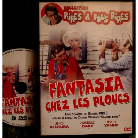 DVD Fantasia chez les ploucs - Pirès Jean Yanne Ventura Mireille Darc Delon Film 1971
