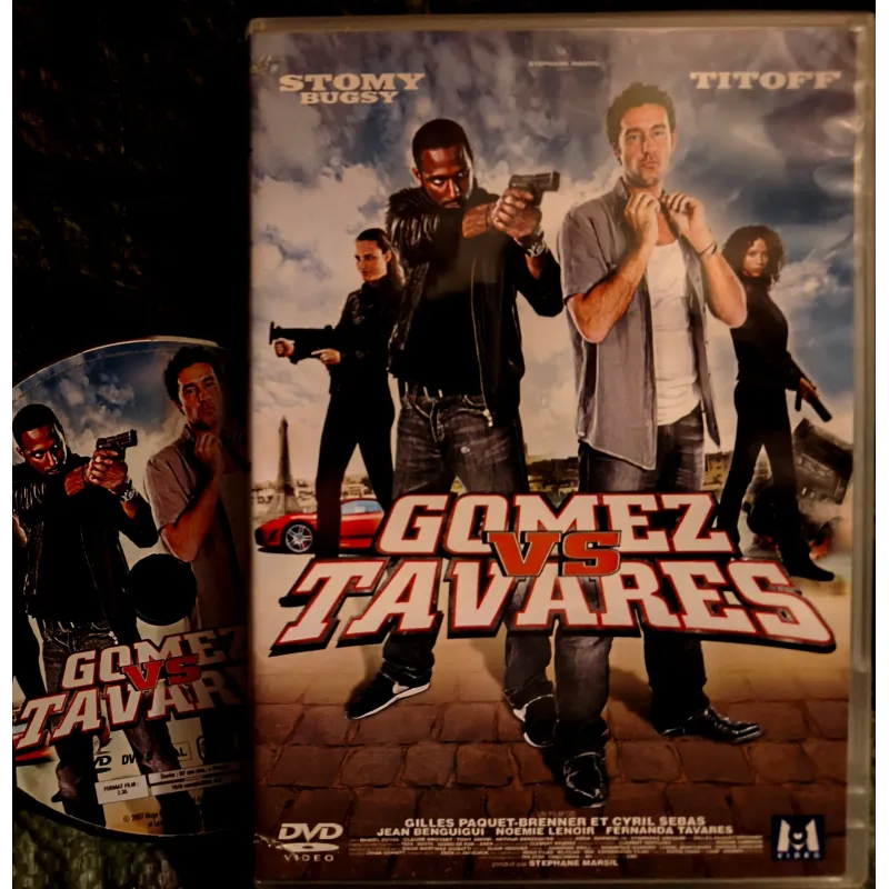 DVD Gomez vs Tavares - Paquet-Brenner Stomy Bugsy Titoff Film 2007
