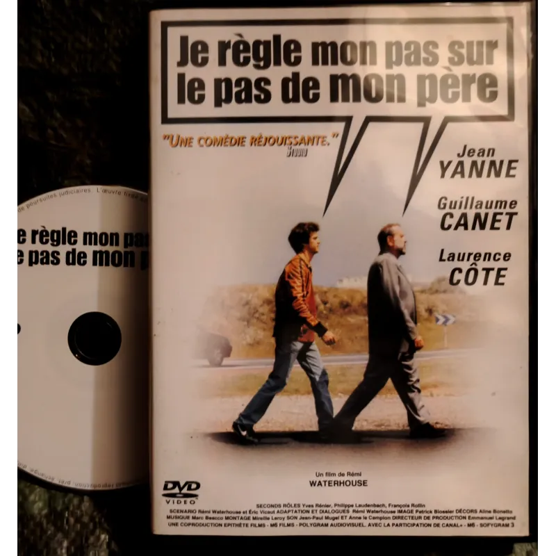 DVD Je règle mon pas sur le pas de mon père - Waterhouse Yanne Canet Film 1999