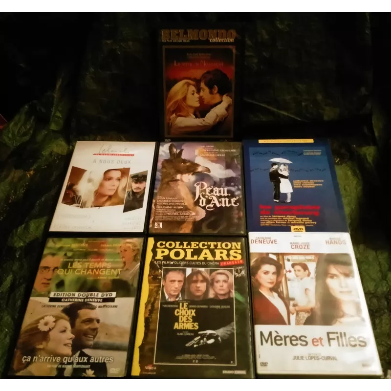 Catherine Deneuve Pack 8 Films 9 DVD