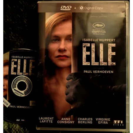 DVD Elle - Verhoeven Huppert Lafitte Berling Film 2016