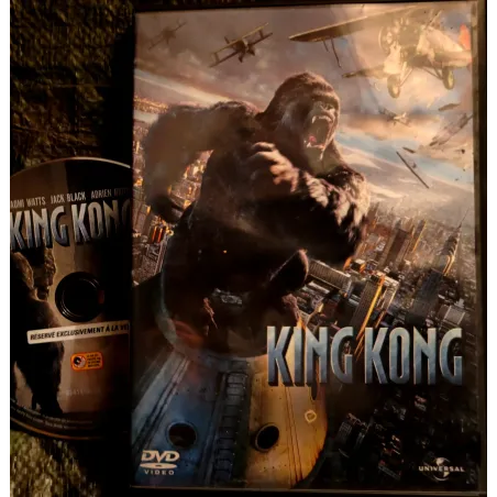 DVD King Kong - Jackson Watts Black Brody Film 2005