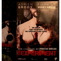 DVD The experiment - Scheuring Brody Whitaker Film 2010