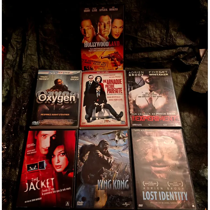 DVD Adrien Brody Pack 7 Films