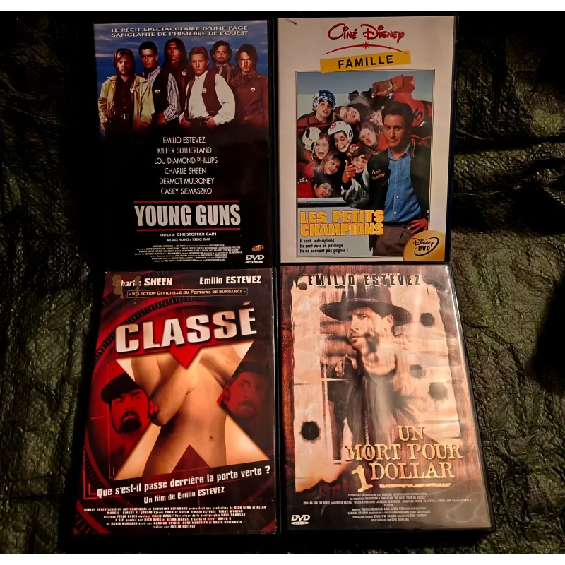 Emilio Estevez Pack 4 Films DVD