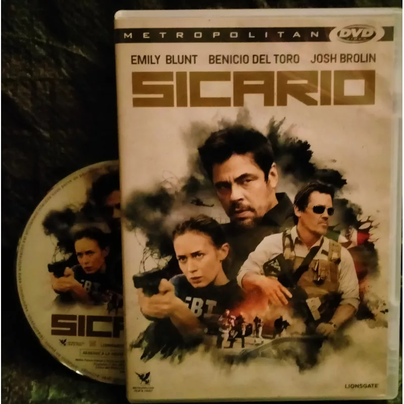 DVD Sicario - Villeneuve Brolin Film 2015